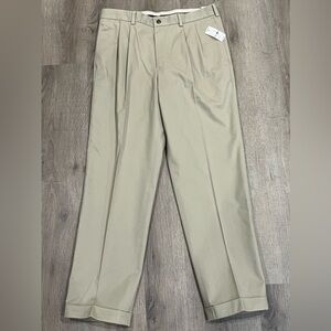 NWT Brooks Brothers 36W 32L Advantage Chino Thompson Wrinkle Free Non-Iron Pants